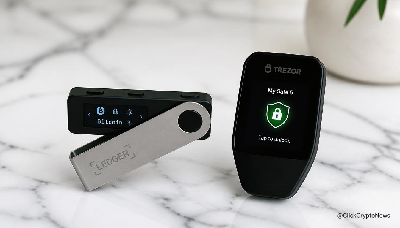 Ledger Nano X vs Trezor Safe 5 2026
